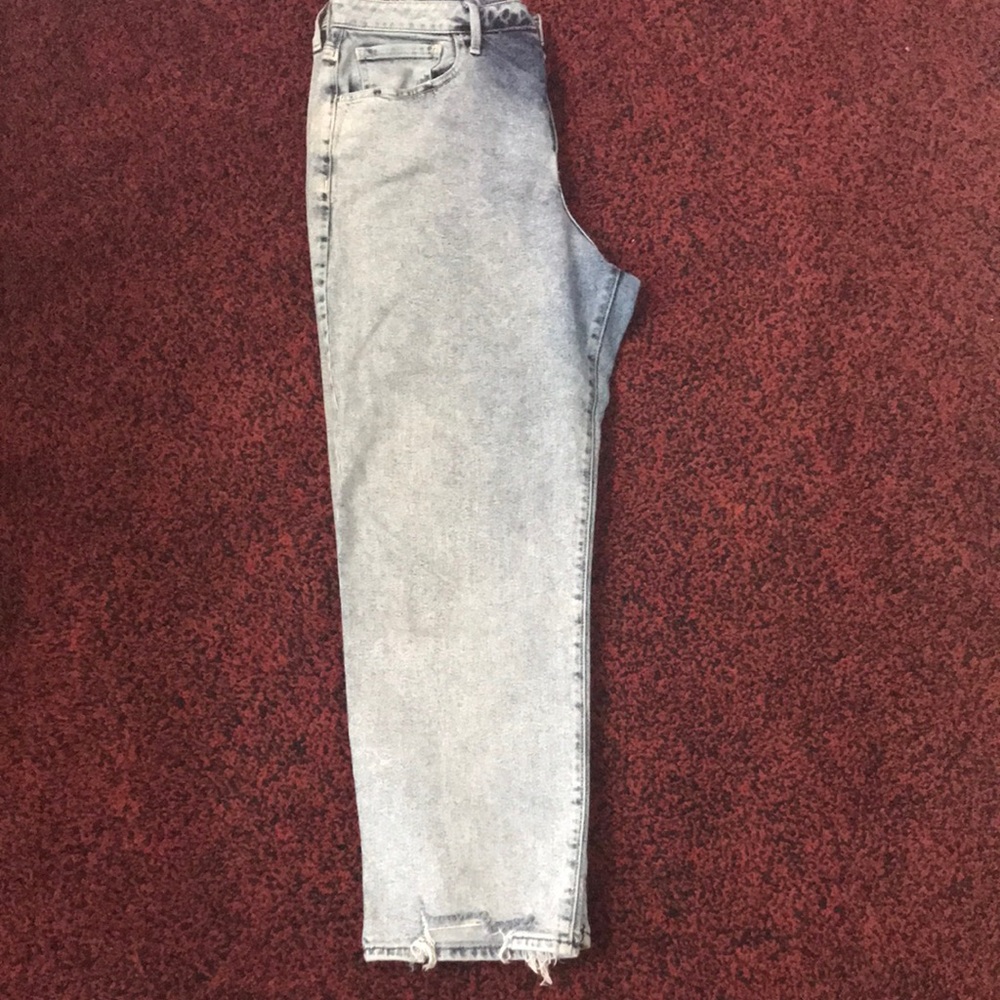 ultra high rise vintage straight leg jeans